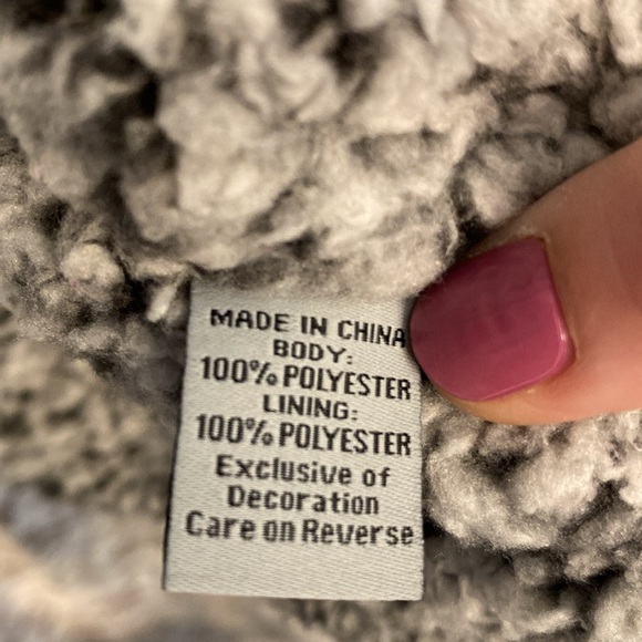 Men’s size large jacket with fleece lined body - Picture 3 of 4